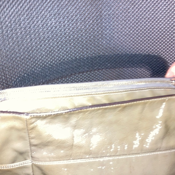 🌹4FER COACH MADISON OLIVE GREEN SHINY PATENT LEATHER SATCHEL BAG. 2009 BUNDLE - Picture 12 of 14